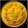 Image 2 : 1854 Gold $1 Indian Princess Type 2 UNCIRCULATED
