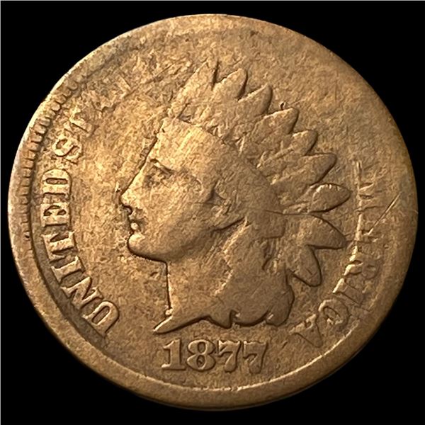 1877 Indian Head Cent NICELY CIRCULATED
