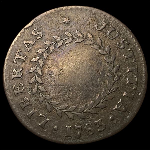 1783 Nova Constellatio Copper Quint. NEARLY  UNCIRCULATED