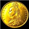 Image 1 : 1892 Gold Sovereign Victoria Shield Back GEM  BU