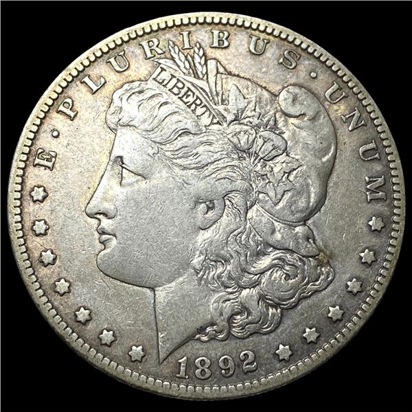 1892-S Morgan Silver Dollar NEARLY  UNCIRCULATED