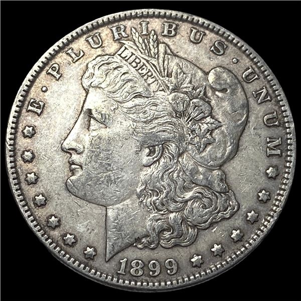 1899 Silver Morgan Dollar CLOSELY  UNCIRCULATED