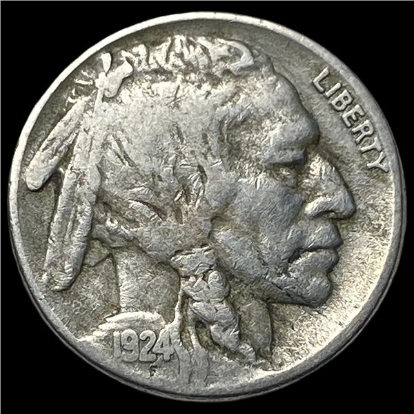 1924-S Buffalo Nickel NEARLY UNCIRCULATED