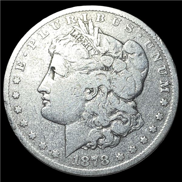 1878 Silver Morgan Dollar LIGHTLY CIRCULATED