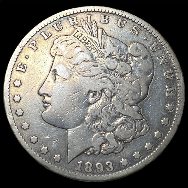 1893-S Silver Morgan Dollar NEARLY  UNCIRCULATED