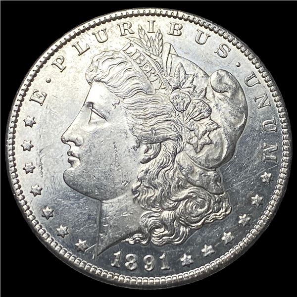 1891 Morgan Silver Dollar CHOICE BU