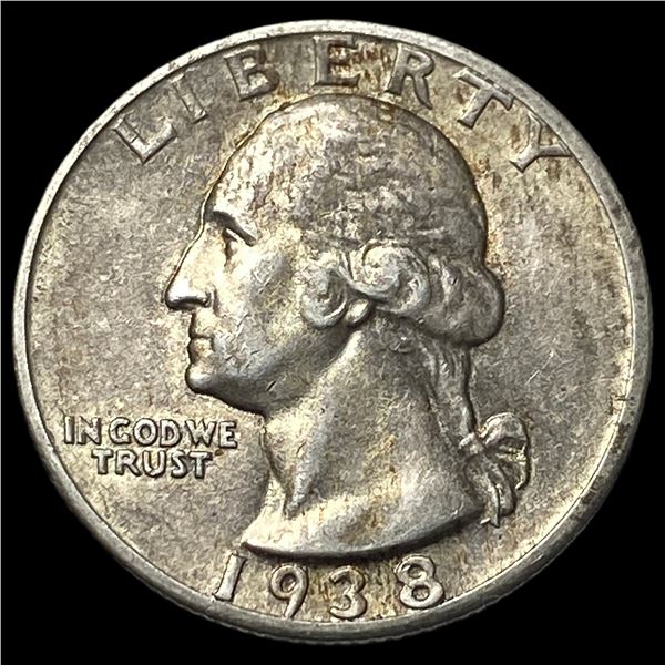 1938-S Silver Washington Quarter CLOSELY  UNCIRCULATED