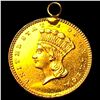 Image 1 : 1861 Gold $1 Indian Princess Type 3 UNCIRCULATED
