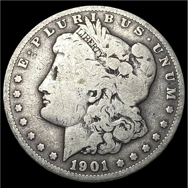 1901-O Silver Morgan Dollar LIGHTLY  CIRCULATED