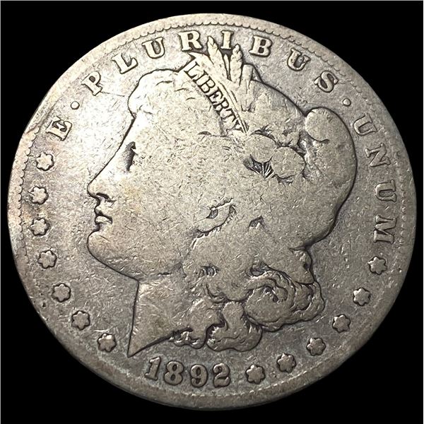 1892-S Silver Morgan Dollar NICELY CIRCULATED