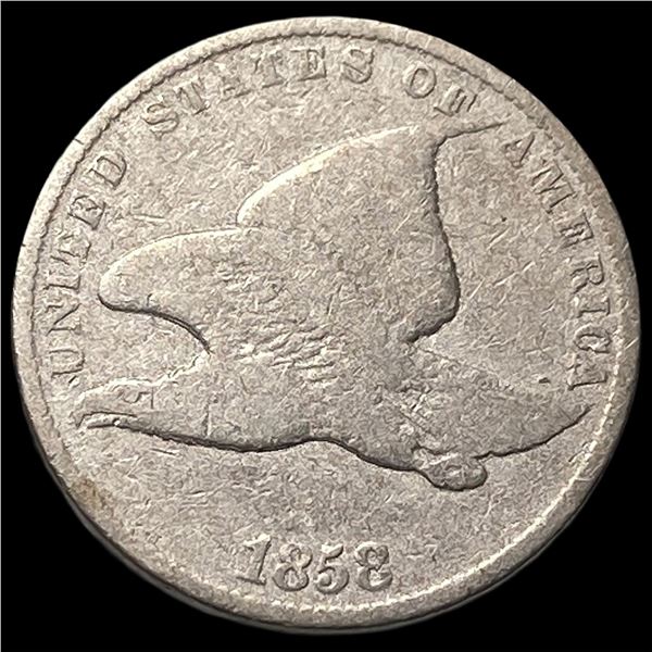 1858 Flying Eagle Cent NICELY CIRCULATED