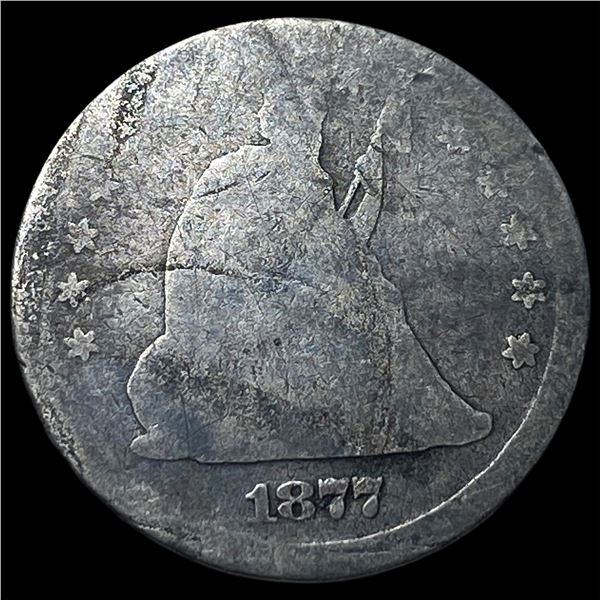 1877 Seated Liberty Half Dollar NICELY CIRCULATED