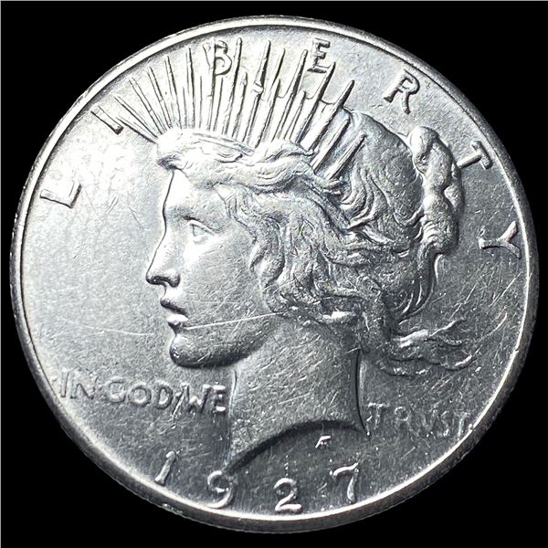 1927 Peace Silver Dollar CHOICE AU