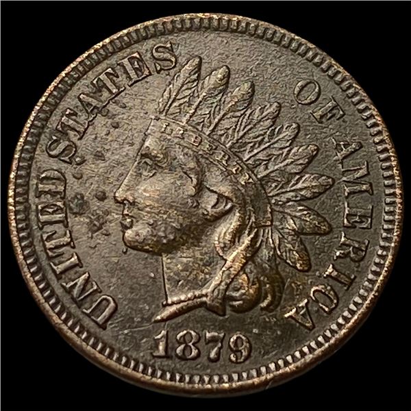 1879 Indian Head Cent CHOICE AU