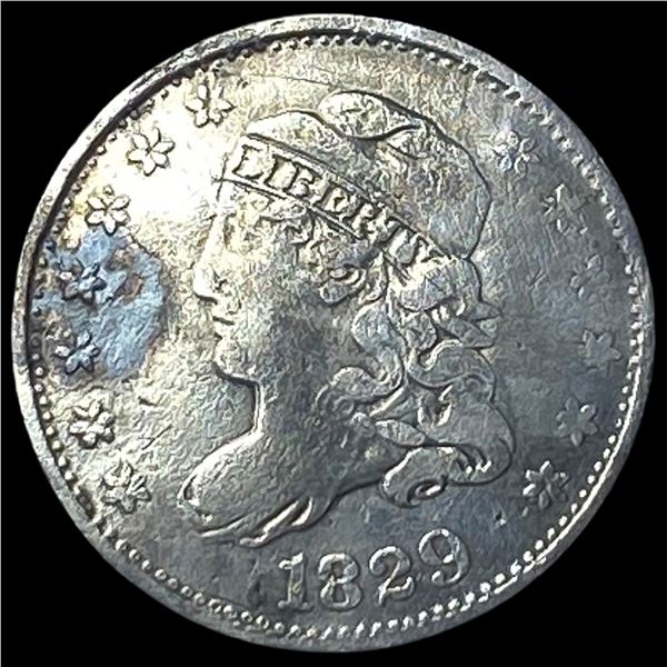 1829 Capped Bust Half Dime LIGHTLY CIRCULATED