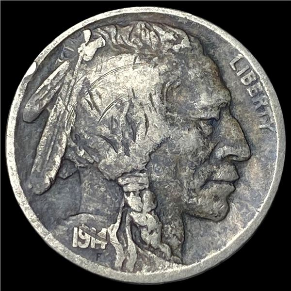1914-S Buffalo Nickel LIGHTLY CIRCULATED