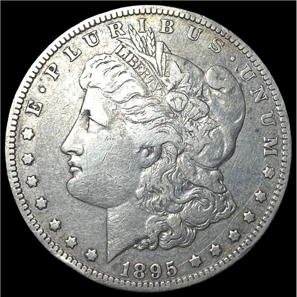 1895-O Silver Morgan Dollar NEARLY UNCIRCULATED