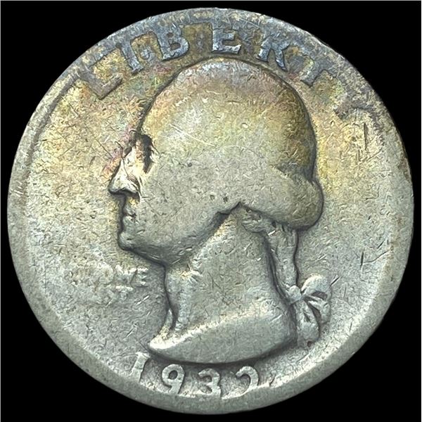 1932-D Silver Washington Quarter NICELY CIRCULATED