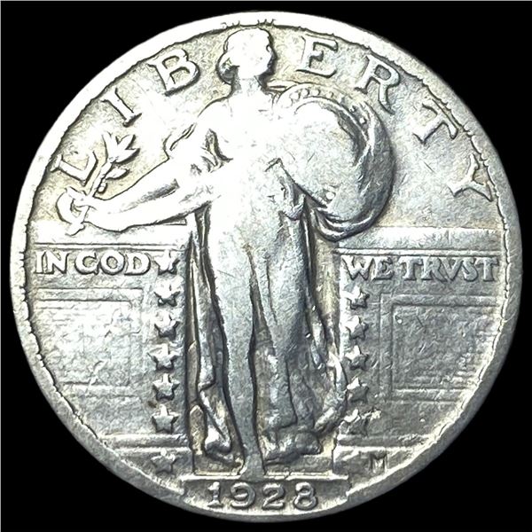 1928 Standing Liberty Quarter NEARLY UNCIRCULATED