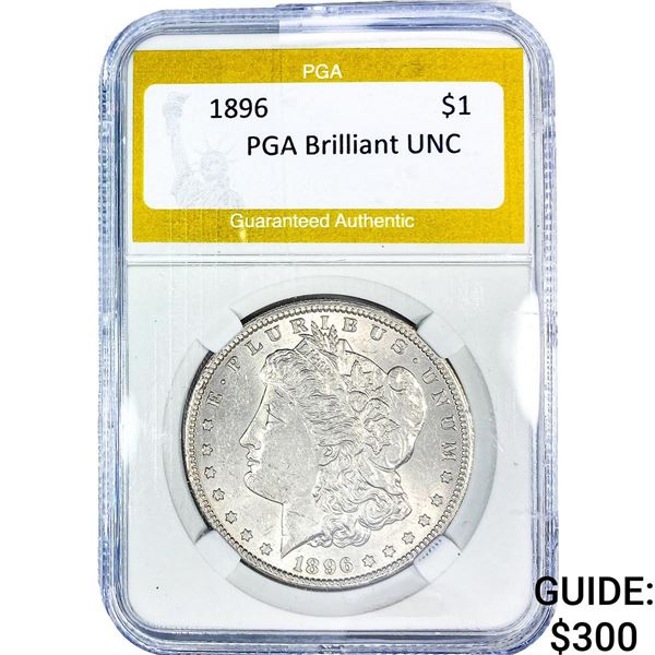 1896 Morgan Silver Dollar PGA Brilliant UNC