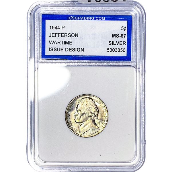 1944-P Jefferson Nickel IGS MS67