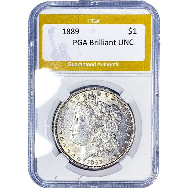 1889 Morgan Silver Dollar PGA Brilliant UNC