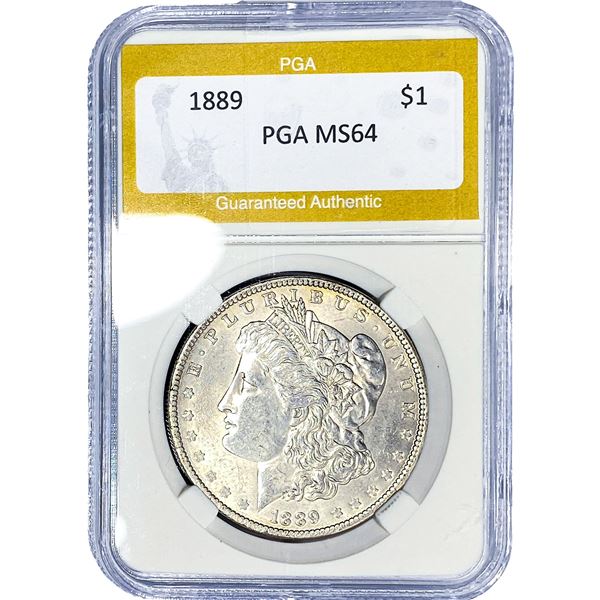 1889 Morgan Silver Dollar PGA MS64