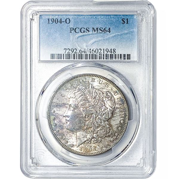 1904-O Morgan Silver Dollar PCGS MS64