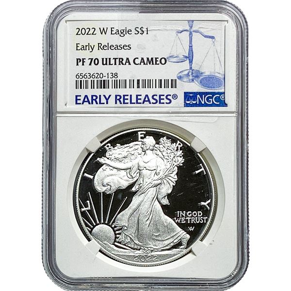 2022-W Silver Eagle NGC PF70 Ultra Cameo
