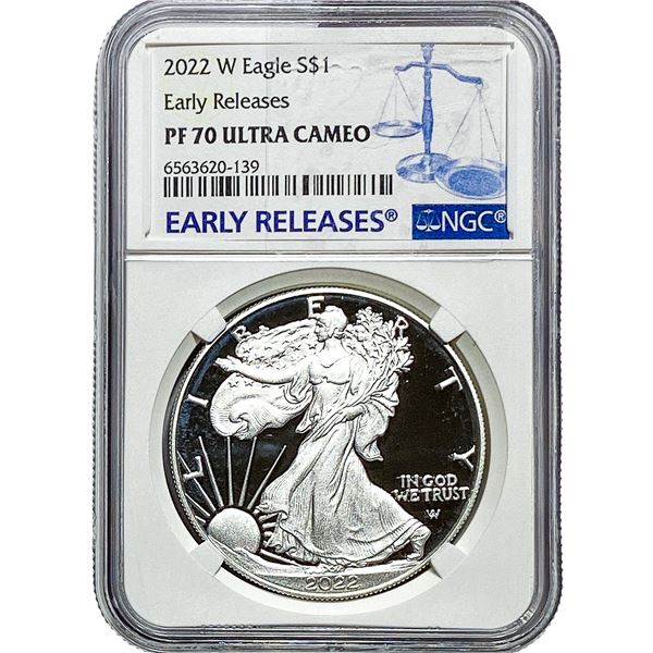 2022-W Silver Eagle NGC PF70 Ultra Cameo