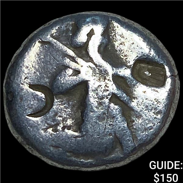 Achaemenid Empire 5th-4th c. BC Silver Siglos NEARLY UNCIRCULATED