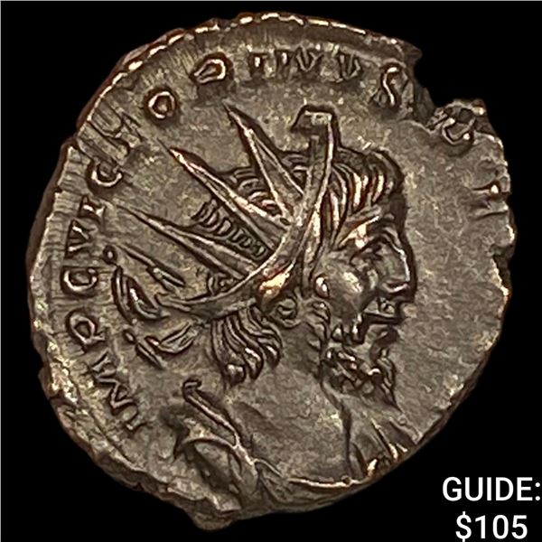 Romano-Gallic Victorinus 269-271 BI Dbl Denarius CHOICE AU