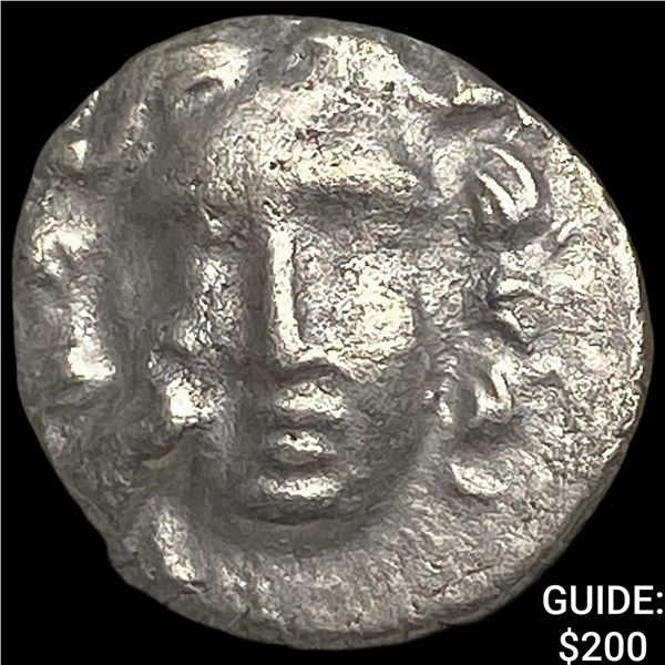 Ancient Greece, Caria 175-150 BC SIlver Drachm NEARLY UNCIRCULATED