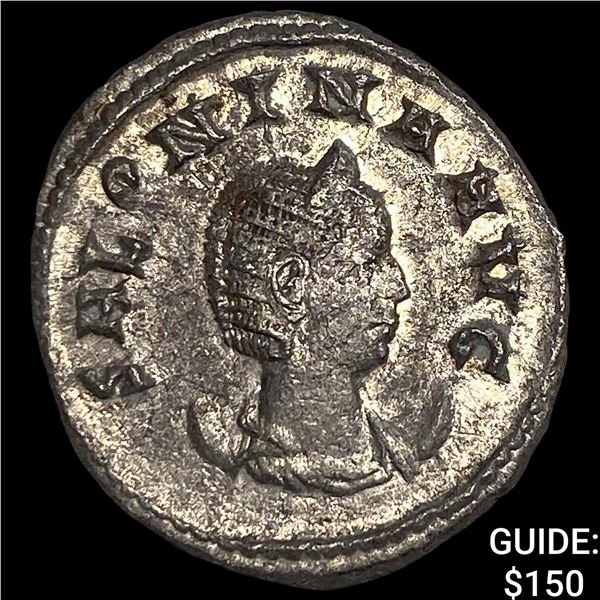 Roman Empire Salonina Silver Antoninianus NEARLY UNCIRCULATED