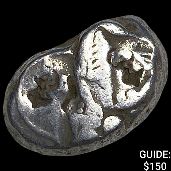 Achaemenid Empire 5th-4th c. BC Silver Siglos NEARLY UNCIRCULATED