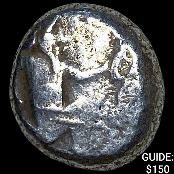 Achaemenid Empire 5th-4th c. BC Silver Siglos NEARLY UNCIRCULATED