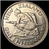 Image 2 : 1935 New Zealand Shilling UNCIRCULATED