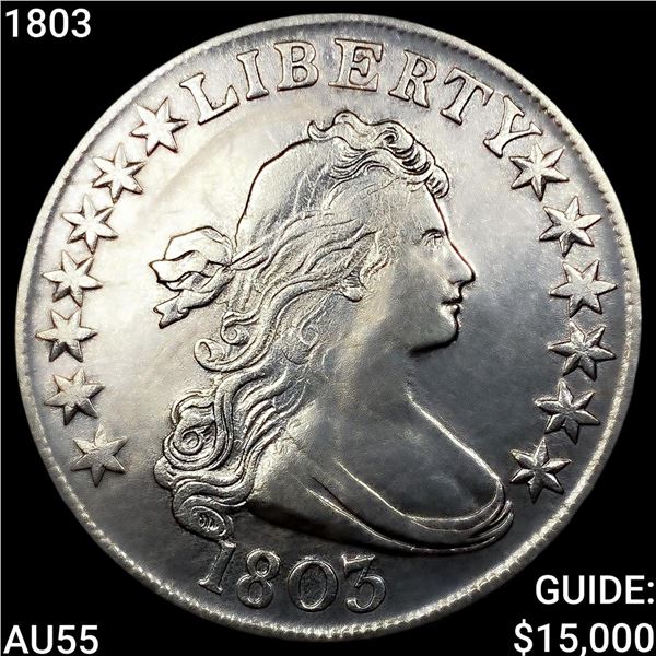 1803 Draped Bust Half Dollar HIGH GRADE