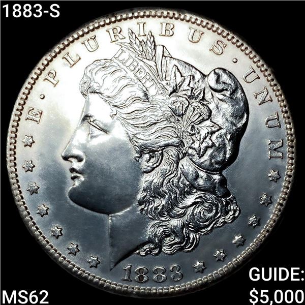 1883-S Morgan Silver Dollar UNCIRCULATED