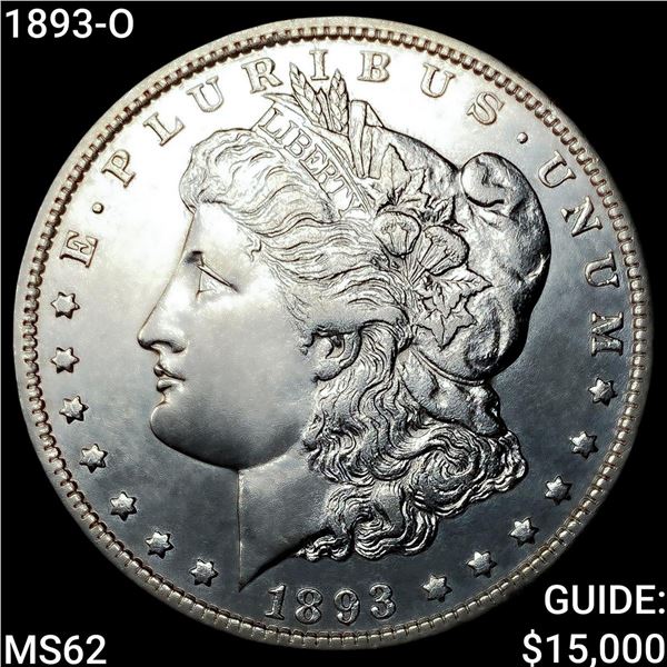 1893-O Morgan Silver Dollar UNCIRCULATED