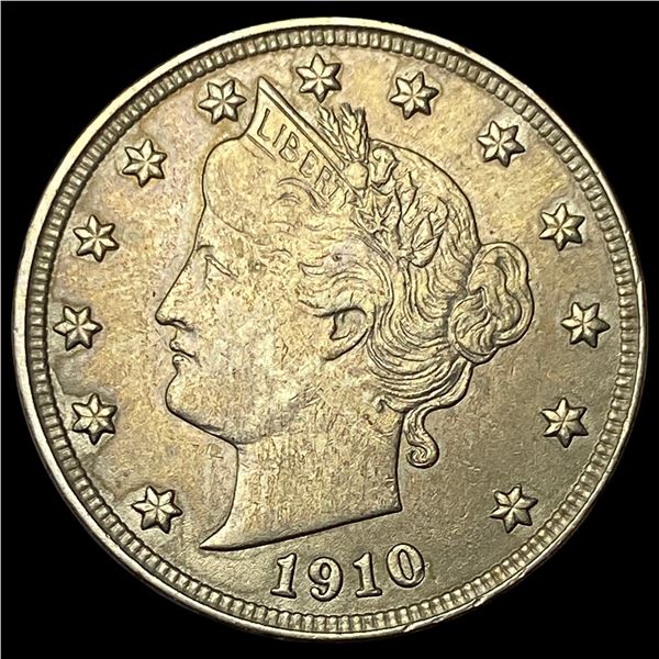 1910 Liberty Head Nickel CLOSELY UNCIRCULATED