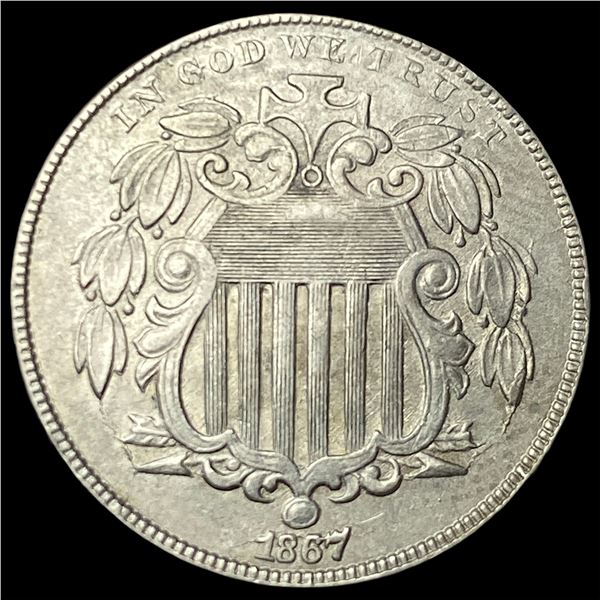 1867 Shield Nickel UNCIRCULATED