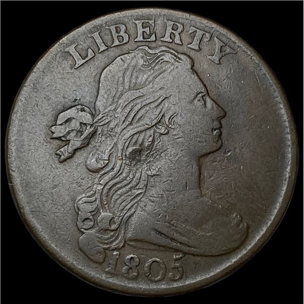 1805 Draped Bust Large Cent NEARLY  UNCIRCULATED