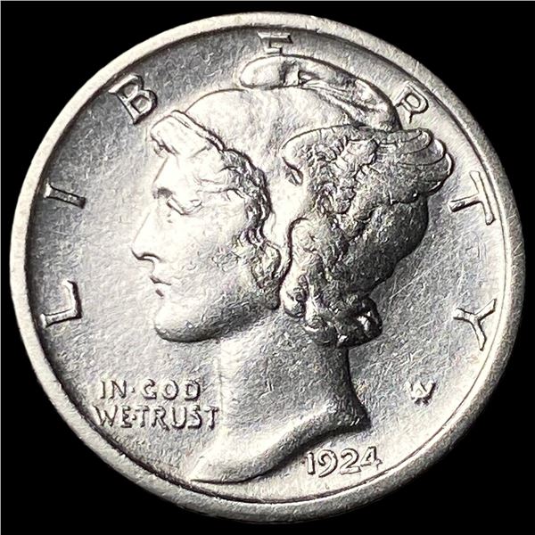 1924-S Silver Mercury Dime UNCIRCULATED