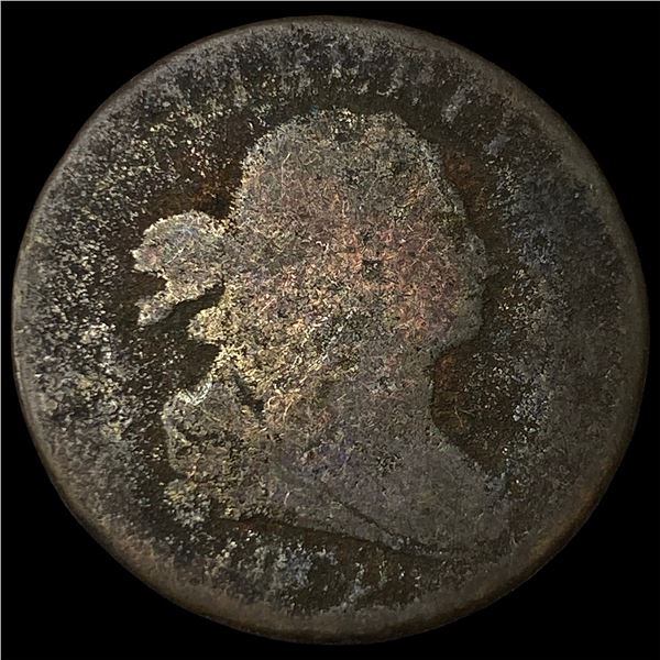 1800 Draped Bust Half Cent NICELY CIRCULATED