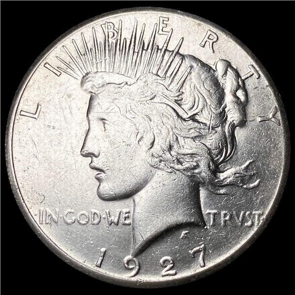 1927 Silver Peace Dollar CHOICE AU
