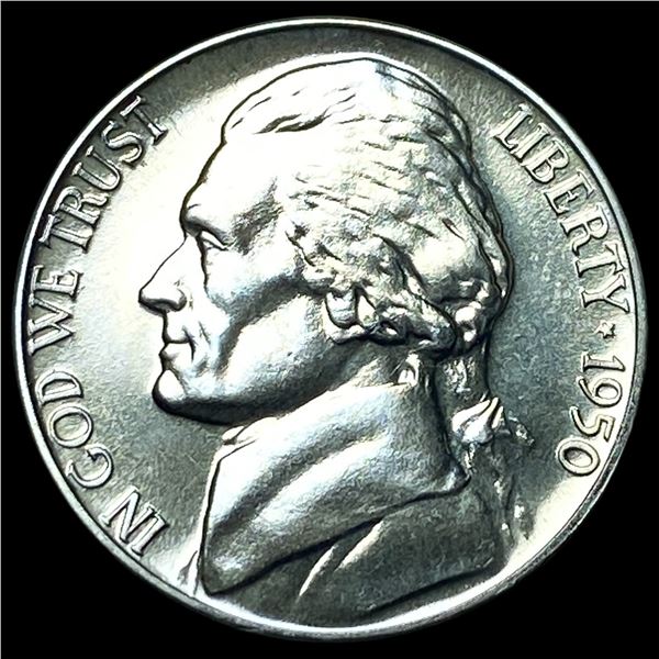 1950 Jefferson Nickel CHOICE PROOF