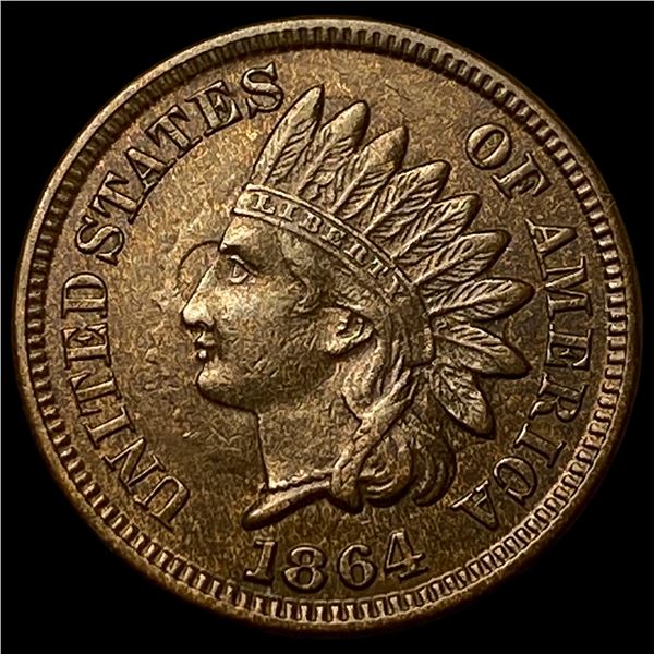 1864 Indian Head Cent CHOICE AU