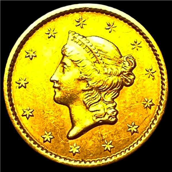1849 Gold $1 Liberty Head Type 1 UNCIRCULATED