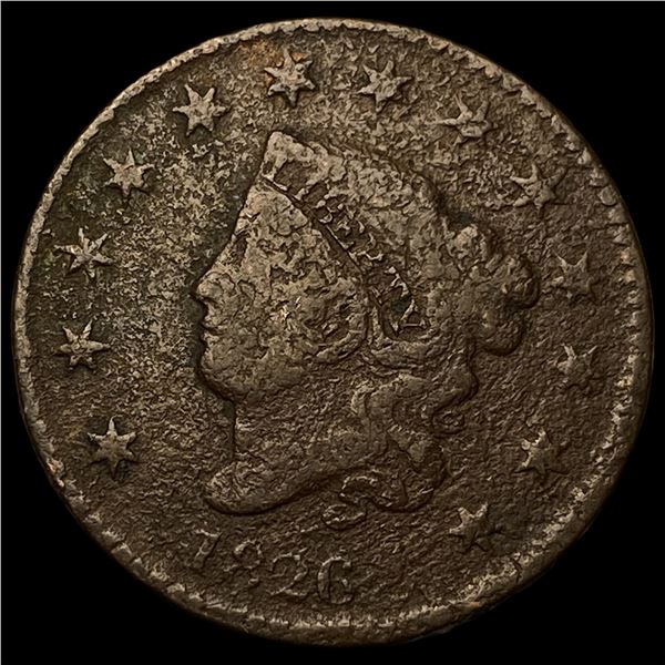 1826 Coronet Head Large Cent NICELY  CIRCULATED
